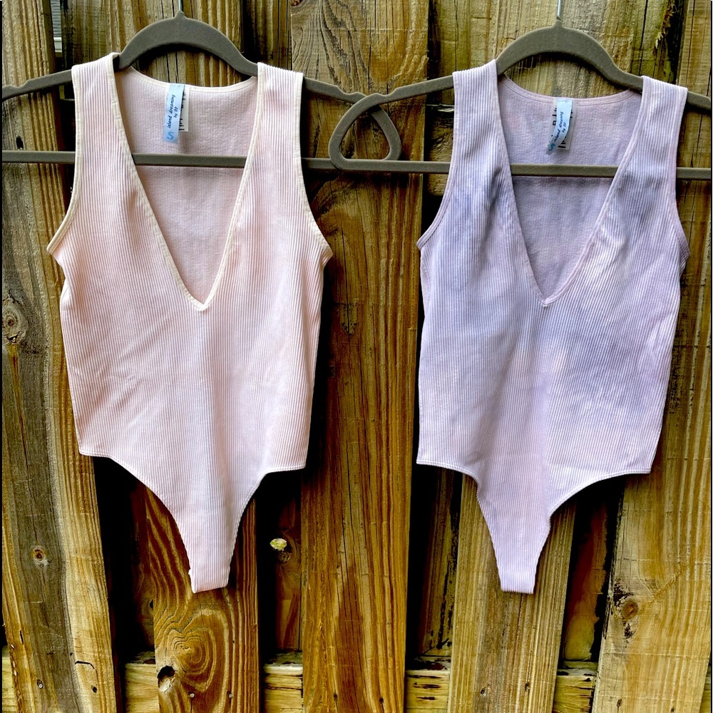 Sleeveless Ribbed Bodysuit